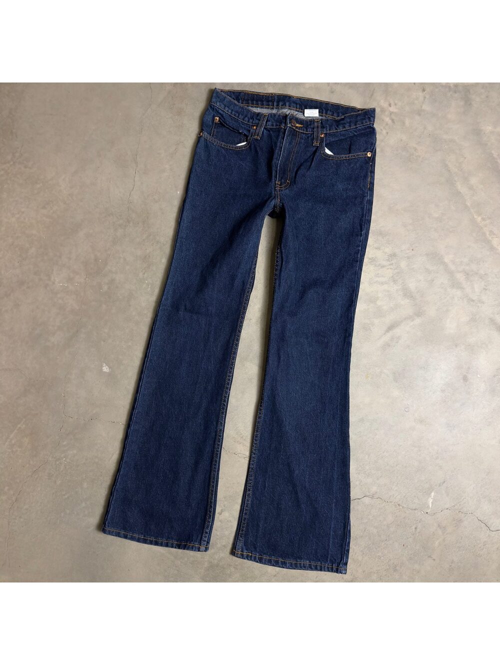 Jordache Flare Jeans Womens 9/10 Dark Wash Y2K